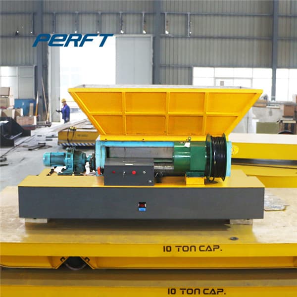 motorized rail cart for steel factory 30 tons